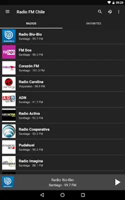 Radio FM Chile android App screenshot 4